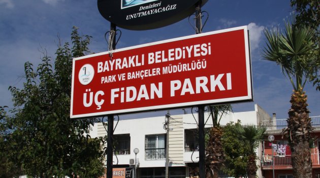 Bayraklı "Üç Fidan Anıtı"nı ziyaret ettik...