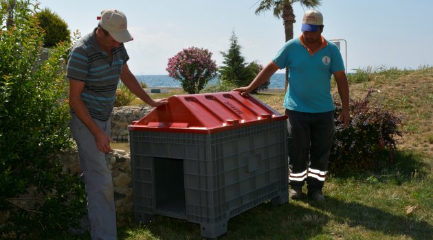 Dikili’de can dostlarımız için örnek proje