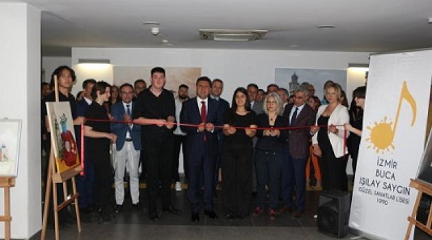 İzmir İl Milli Eğitim Müdürlüğünde   " Gençlik Sergisi" Açıldı
