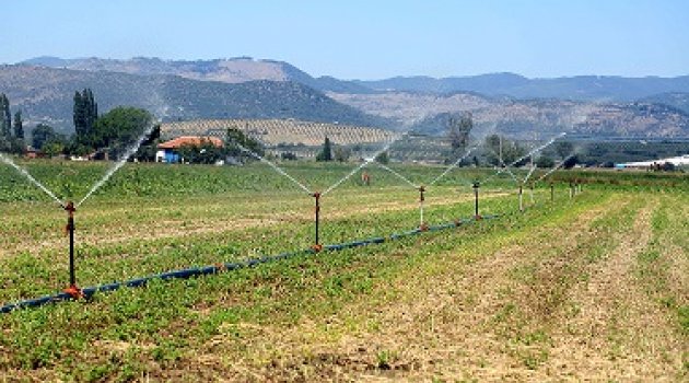 İzmir İlimizde 400 Bin Dekar Tarım Arazisi  Sulanmaya Başladı