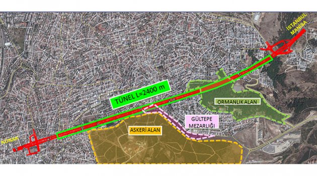 İzmir’in en uzun tünelini Buca’da açılacak