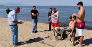 Pamucak Sahili’nde Sürpriz Misafir 