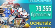 İzmir İl Milli Eğitim Müdürlüğü 79.355 Öğrenciye Ücretsiz Yemek Hizmeti Verecek