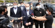 İzmir Valisi  Köşger, Uygulama Noktasında Koronavirüs Tedbirlerini Denetledi 