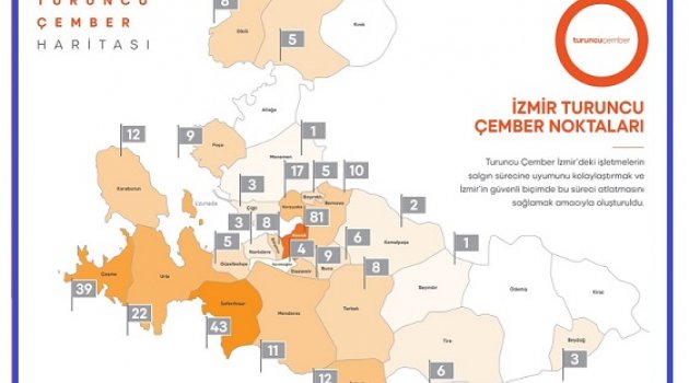 Turuncu Çember Karabağlar, Torbalı, Menemen’de